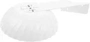SHINEOFI Outdoor Security Camera Rain Cover Universal Waterproof Monitor Sunshade Hood Shield for CCTV Cameras Protects Against Rain Dust Sunlight White