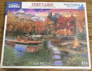 NEW White Mountain COZY CABIN #1269 Jigsaw Puzzle 1000 Piece David Maclean 24x30