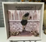 Unplug For A Minute -Pebble art,paint,craft,original from Miranda P 8/8/1