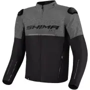 Drift Black Grey Textile Motorcycle Jacket