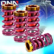 PURPLE ADJUSTABLE 1-4"RED SCALE SUSPENSION COILOVER SPRING FOR 88-00 EG EK EM DC (for: Honda)