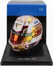 1/5 SPARK BELL HELMET F1 RENAULT A523 TEAM ALPINE BWT N 10 PIERRE GASLY 2023 L.E
