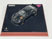 1/43 AB Models Maserati Granturismo Liberty walk Black Custom Leather Base. 2