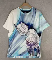 Robert Graham Star Wars Shirt Mens Large At At Watercolors Birds NEW