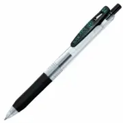 Zebra Sarasa Push Clip Gel Ink Boll point pen 0.4 mm B-JJS15-BK Black 10pcs