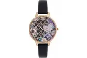 Olivia Burton Ob16gh11 Womens Black Watch Quartz 34mm