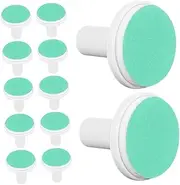 MOLUCKFU 12 Pcs Nail Grinding Head Electric Nail Buffer Pad Nail Grinding Heads Nail Grinding Heads Nail Polish Disc Nail Clippers Pads