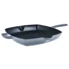 Benzer - Kristoff Cast Iron 26cm Square Grill Lava Grey