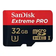 [SanDisk] Extreme Pro 32GB UHS-I (U3) compatible microSD card 633x speed (95MB/s