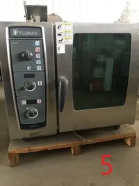 在飛比找Yahoo!奇摩拍賣優惠-中古德國製fujimak蒸烤箱6盤
