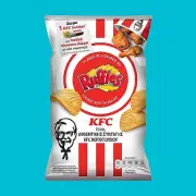 Greek Ruffles KFC Chicken Flavor Potato Chips, 2 x 120 g (4.23 oz), Free Ship