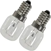 [Spares2go] Light Bulb Lamp for Smeg Oven Cooker (Pack of 2, 25w, SES, E14)