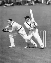 Don Bradman Australia Cricket Historic Old Photo 4