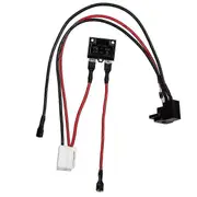 suitable for Charging Hole for Children Electric Vehicle 6V 12V 24V for Children Electric Vehicle Charger Socket-FO SHAN RAN WANG Black