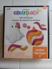 Creatology Halloween Ghost and Pumpkin Felt Sewing Kit DIY *New +Free Shipping
