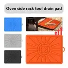 Food Grade Silicone BBQ Mat Reusable Side Shelf Mat Grill Pad Barbecue Tools
