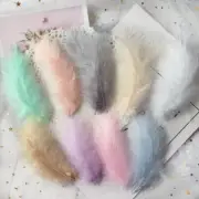 50PCS Colorful Fluffy Turkey Feathers Plumes Dream Catcher feathers DIY Crafts