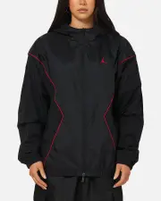 [JORDAN] Jordan Brooklyn Draft Jacket Black/black/red - Size M M Black/Black/Red