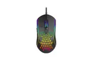 Laser Wired Gaming RGB LED Mouse 12800 DPI Optical For PC Laptop Computer Black