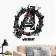 Wall Stickers Removable The Avengers Superhero BIg A Kid Boy Room Decal