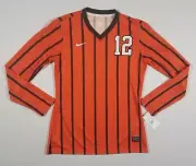 NIKE Womens #12 Long Sleeve Soccer Game Jersey | Orange | Medium | 599551 | NWT