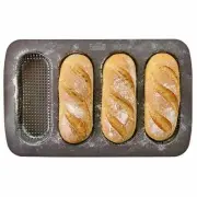 Birkmann With loaf and soul mini baguette tray sheet baking tin non-stick 35 cm