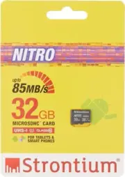Pack of 2 Strontium Nitro Micro SDHC Memory Card, 32 GB