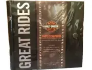 HARLEY DAVIDSON PHOTO ALBUM SCRAP BOOK "ADVENTURES FROM THE ROAD"