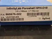 Agilent HPLC Column Poroshell HPH-C18 3.0 x 100 mm 2.7u 695975-502