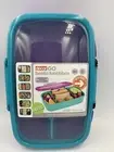 Decor Go Lunch Box 2L Multi Compartment Bento Food Storage Container Purple