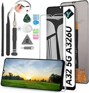 Screen for Samsung Galaxy A32 5G Screen Replacement for Samsung A32 5G A326U LCD Display Touch Screen Digitizer Assembly with Kit