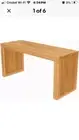 Bamboo Dining Bench, 35 Inch Farmhouse Decor Indoor Kitchen Table Bench, Entrywa