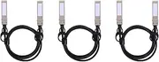 Mellisso 3X 10G SFP+ Twinax Cable, Direct Attach Copper() 10GBASE SFP Passive Cable for SFP-H10GB-CU1M,(1M)