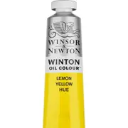 Winsor & Newton 200ml Winton Oil Colour Paint Tube Artist/Craft Lemon Yellow Hue