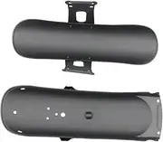 TOKIDNY 1set Motorcycle Mudguards Front Rear Splash Guard for Enhanced against Mud Easy Installation Sleek Design Compatible Motorcycles Finish