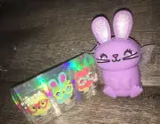 Claire’s Bunny Coin Purse Kitty Lipgloss Keychain Backpack Clip Set Easter Lot