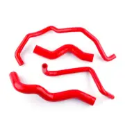 4 PCS Fit 2000-2006 Nissan Sentra SPEC-V SE-R Red Silicone Radiator Hoses (for: Nissan)