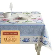 d Hermine Tablecloth 100 Cotton 60x90 Decorative Rectangle Tablecloths Washable