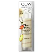 Olay Total Effects 7in1 Moisturiser & Serum Duo SPF20 40ml- Anti-Aging Skincare