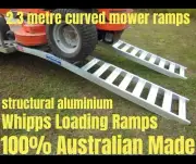 Husqvarna Zero Turn Mower Ramps Curved 2.3 metres long x 390mm wide
