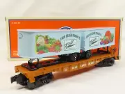 Lionel 6-58555Long Island Farm Bureau TOFC Trailer On Flat Car NIB