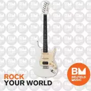 Mooer MSC10 ST-Style Electric Guitar Vintage White w/ Gig Bag - MSC-10-VWH