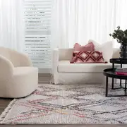 Brand Ventures Mansour Argyle Multi Geometric Rug