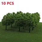 Simulation Plant Tree Decoration Crafts 10pcs Model Scenery Tree 1:100