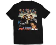 2Pac Thug Life Rap T-shirt - Black