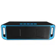 bluetooth Speaker Stereo Subwoofer Support TF Card USB AUX FM Radio For Tablet Smartphone