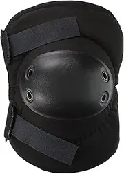 53008 AltaPROTECTOR Elbow Protector Pad Black Cordura Nylon Fabric AltaGrip Fastening Flexible Cap Round Black
