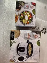 TWO Master Chef The Tv Series 3 Cup Rice Cooker & 1.25 QT Stainless Hot Pot