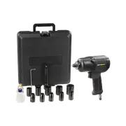 Ryobi Airwave ½” Impact Wrench 17 Piece Kit