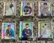 6 1998 BOWMAN CHROME INTERNATIONAL REFRACTOR KEVIN BROWN FINLEY PADRES MINT